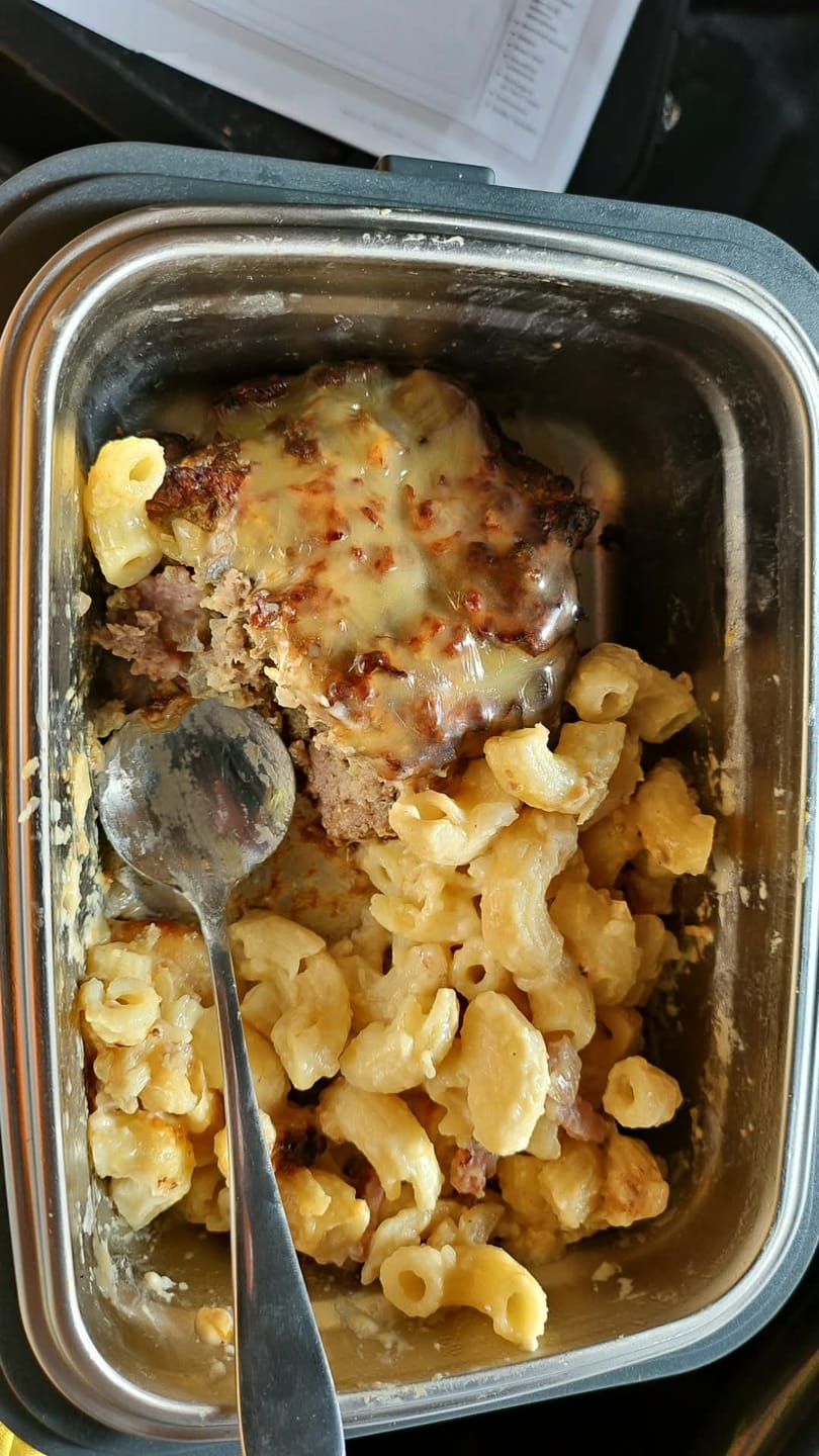 Customer photo review of Explorer Heating Lunchbox™ - Portable And Convenient