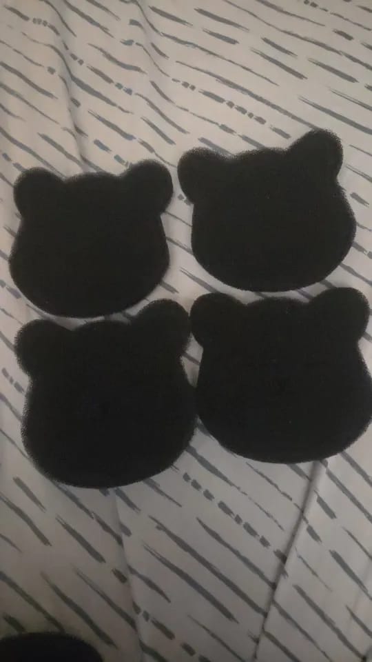 Customer photo review of FluffCatcher — Reusable Pet Hair Remover for Laundry