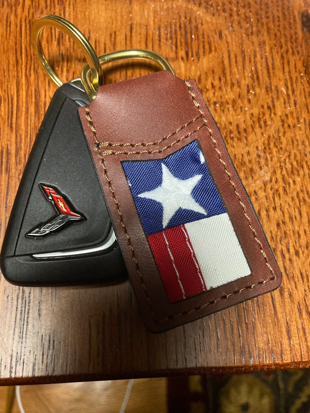 Customer photo review of Liberty Key Ring