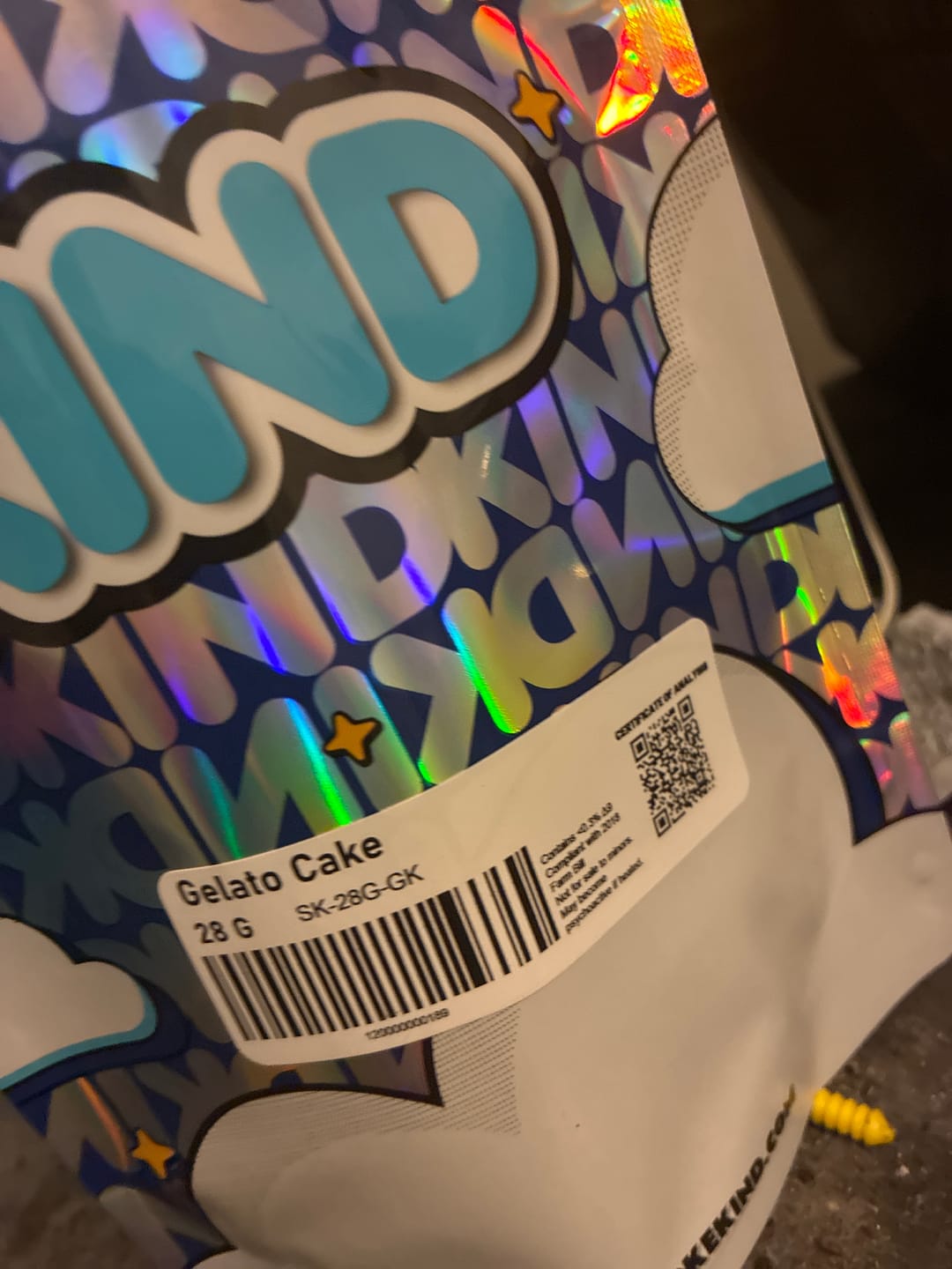 Customer photo review of Gelato Cake - 28 Grams - Hybrid