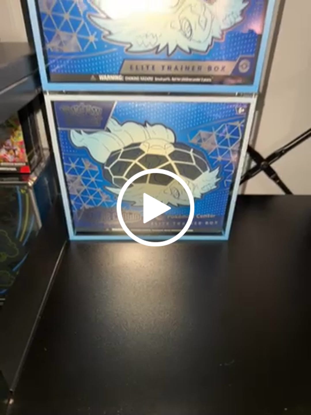 Customer video review of Premium Colored Acrylic Pokemon Elite Trainer Box “ETB” Case