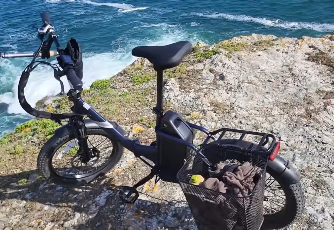 Customer photo review of Touroll S3 Folding Fat Tire Electric Bike