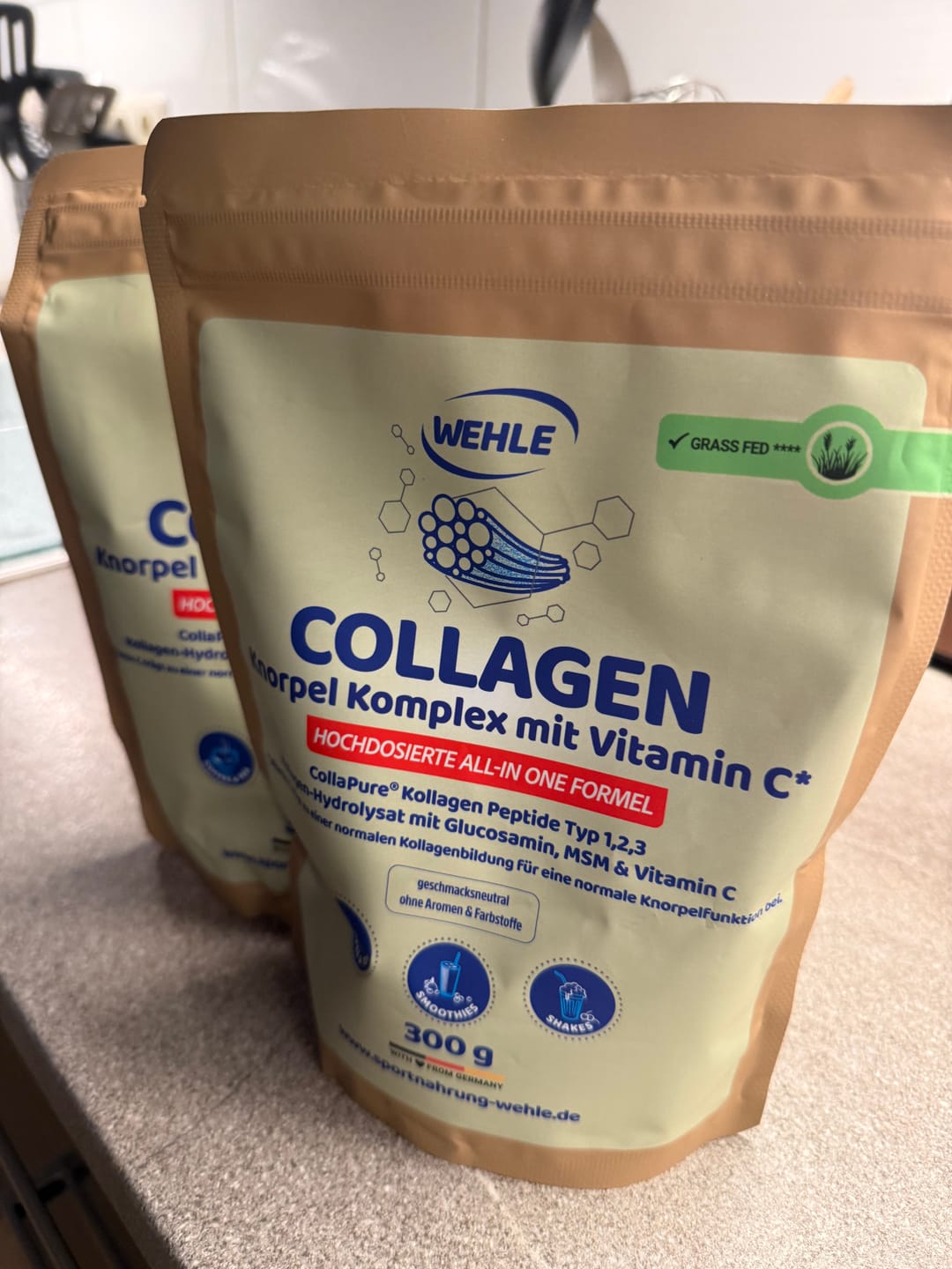 Customer photo review of Collagen Knorpel Komplex - Neuheit