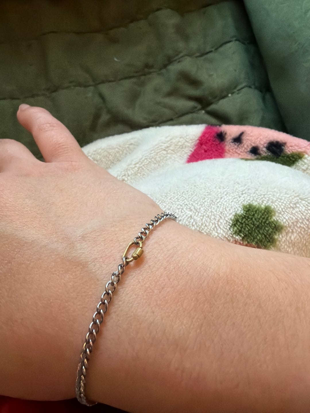 Reseña con foto del cliente del Kit de Pulsera Permanente FabuLove