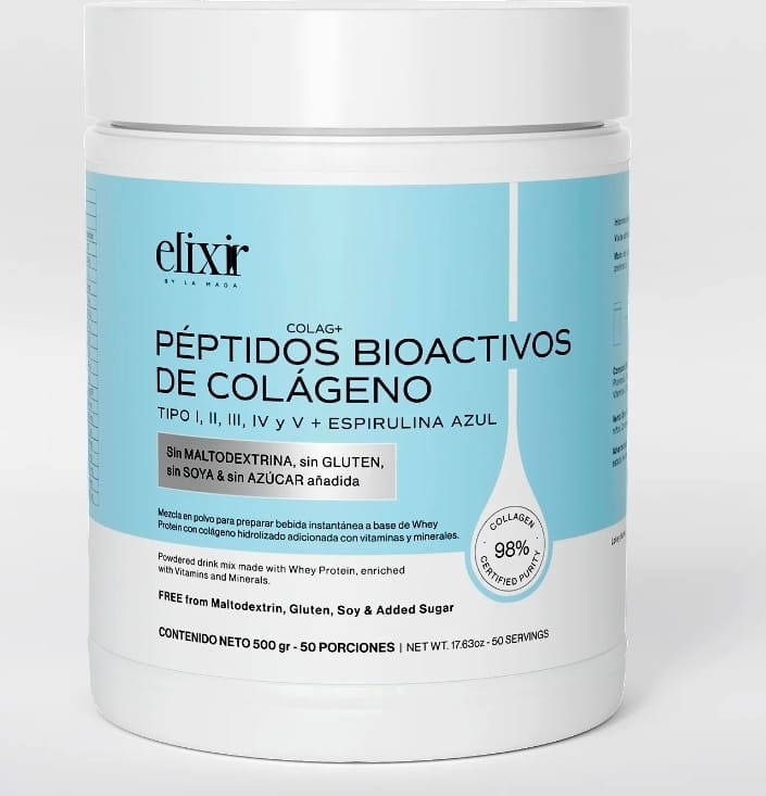 Customer photo review of PÉPTIDOS BIOACTIVOS DE COLÁGENO