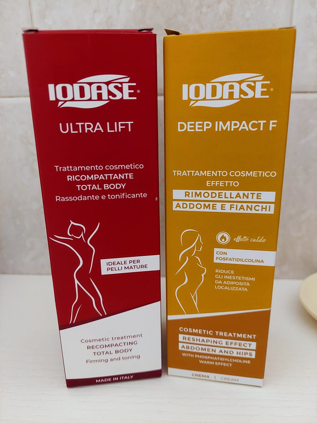 Customer photo review of Crema rimodellante addome e fianchi