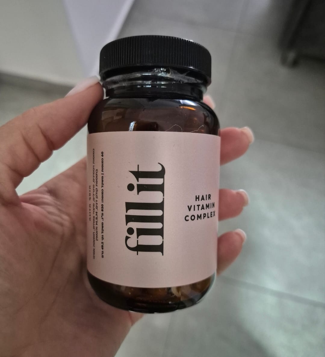 Customer photo review of Fill it women hair complex