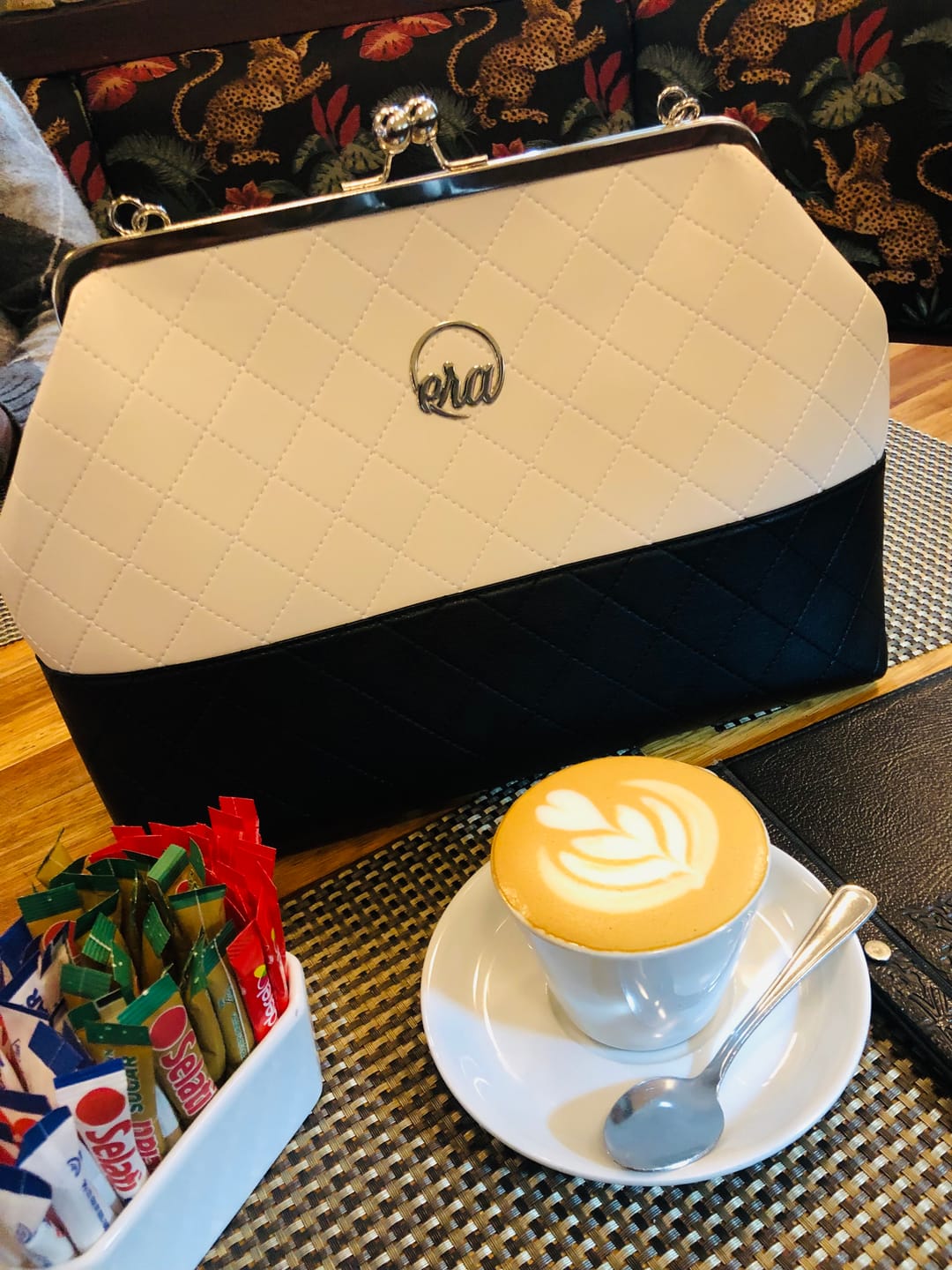 Customer photo review of Limited Edition Kiss & Tell Oversized Bag