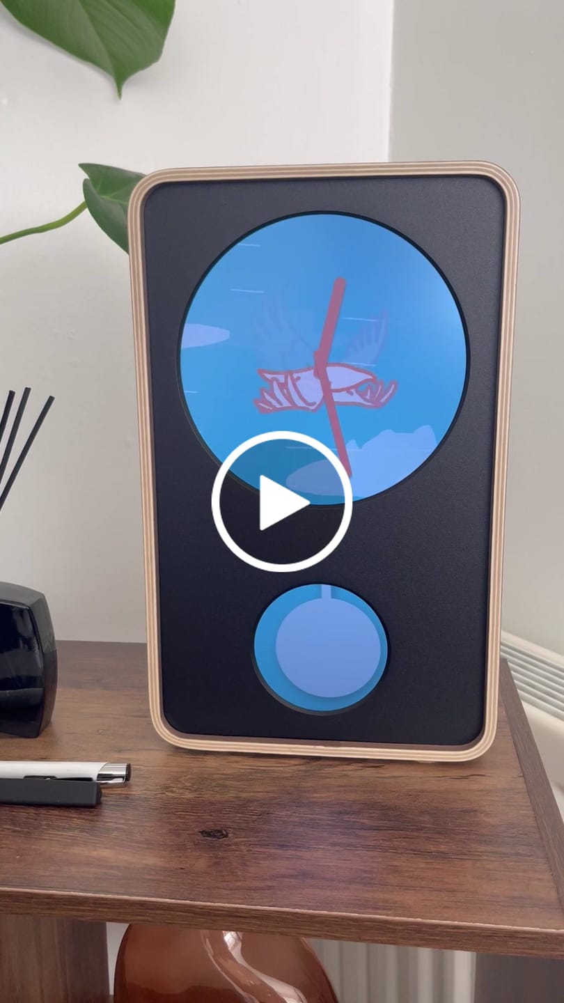 Customer video review of Klydoclock