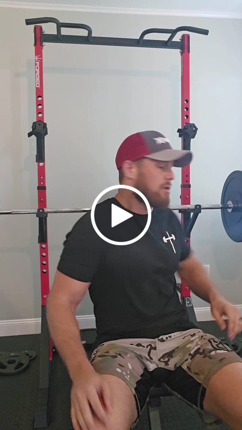Customer video review of Original Fitted Performance Tee