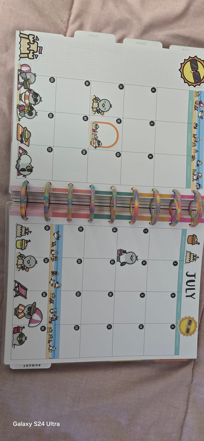 Customer photo review of Beach Birds Washi Tapes (Set of 2)