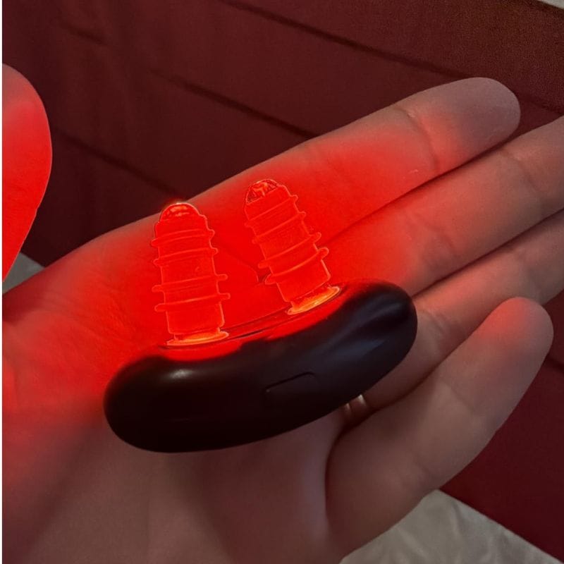 Customer photo review of Red Light Therapy for Nasal Congestion