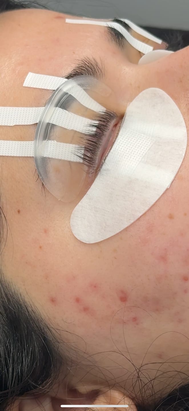Customer photo review of Lash Lift Softening Pad