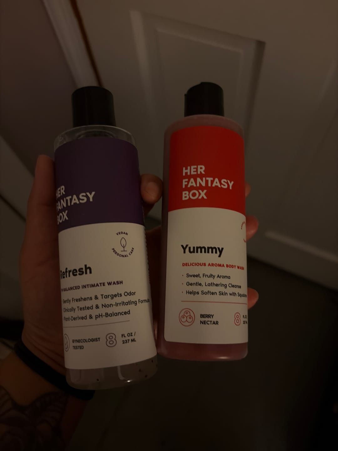 Customer photo review of Her Fantasy Two Pack Wash