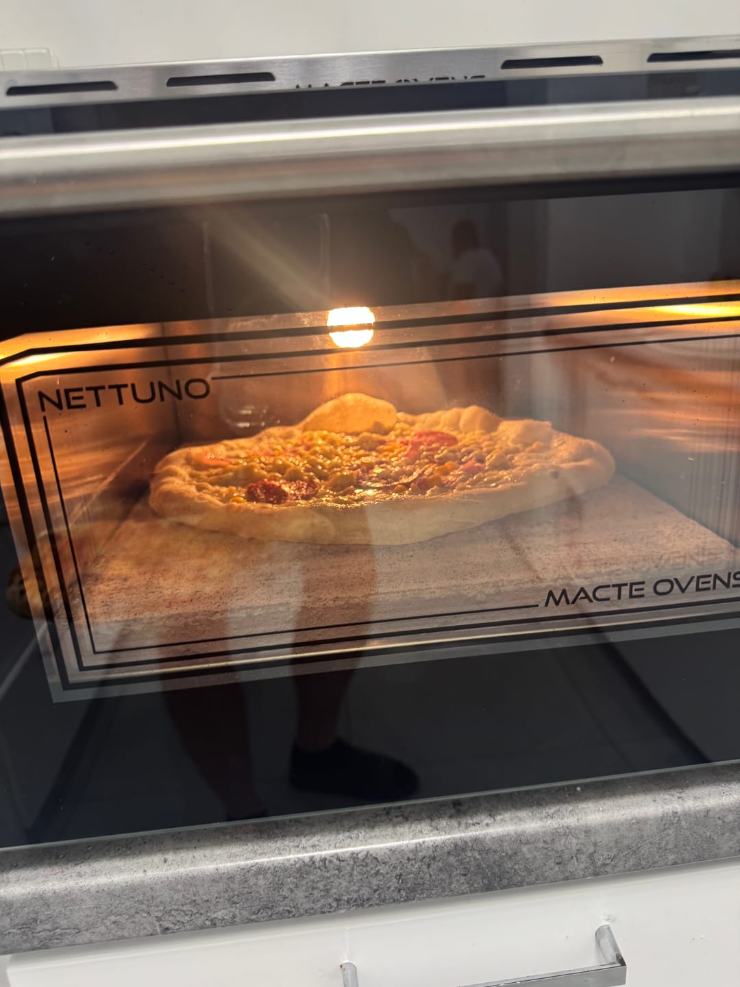 Customer photo review of Macte Ovens Nettuno ADVANCED | Forno pizza elettrico