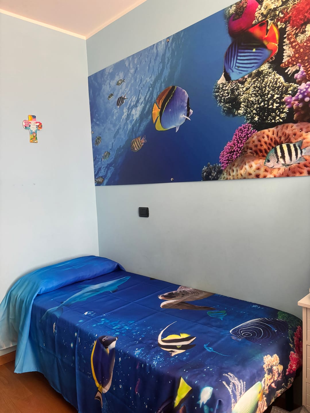 Customer photo review of Copriletto Estivo, Coperta Leggera, Lenzuola Copriletto, Acquario
