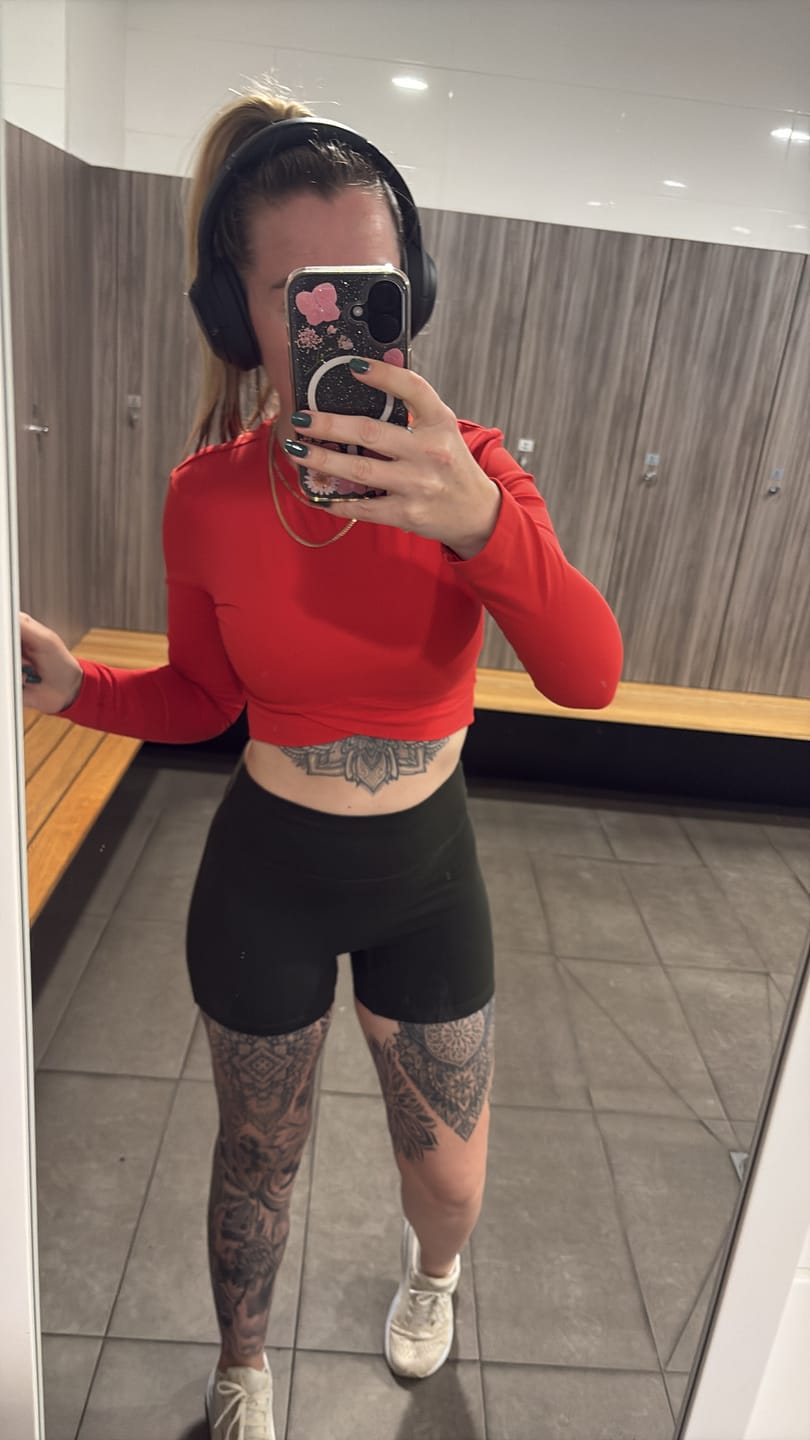 Customer photo review of Inline Hemp Bike Shorts