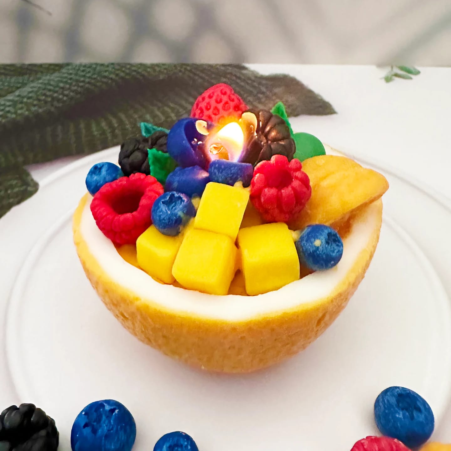 Customer photo review of Cera de Soja para velas en Molde, Pilar y Wax-melts (APF)