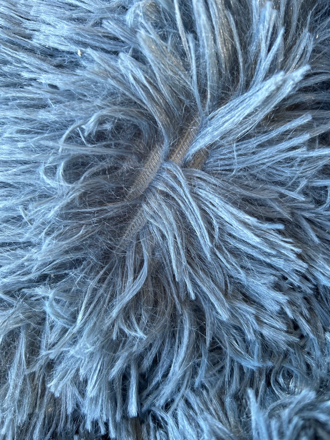 Customer photo review of Fluffy Donut Hundeseng, antracit grå
