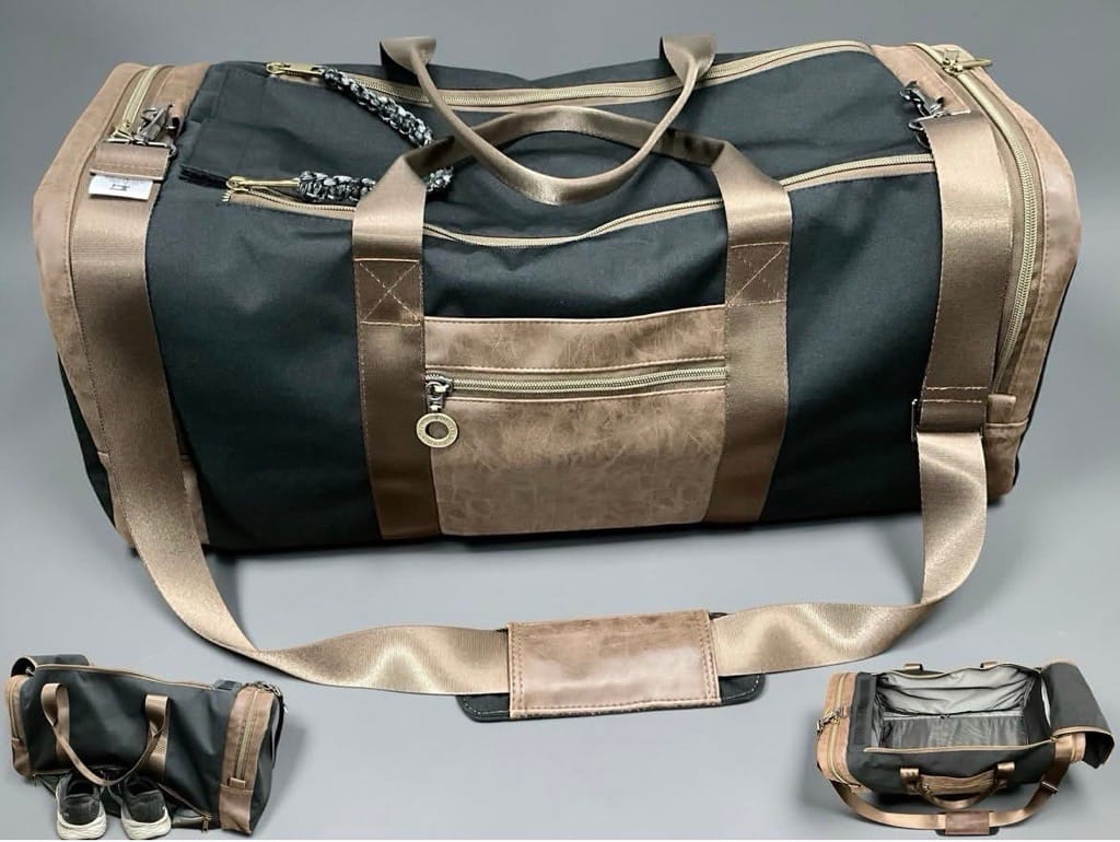 Customer photo review of Smoky Walnut - Heritage Faux Leather