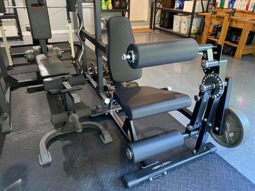 Customer photo review of Gronk Fitness Leg Extension / Leg Curl