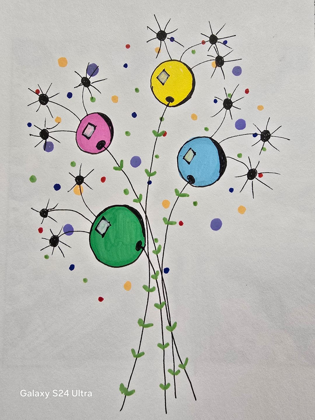 Customer photo review of Ohuhu Nahuku Direct-ink Acrylic Markers