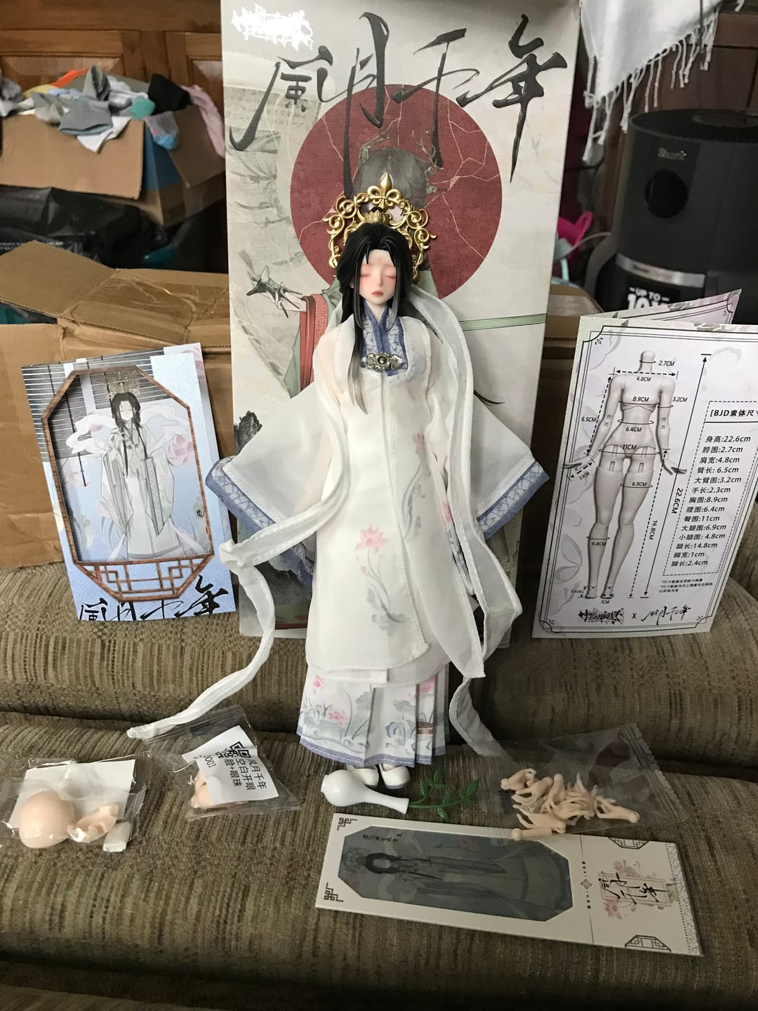 Customer photo review of A Thousand Years of Romance and Beauty Series Special 1/6 Action Figure BJD Blind Box【Shipped in Jun./Jul. 2026】