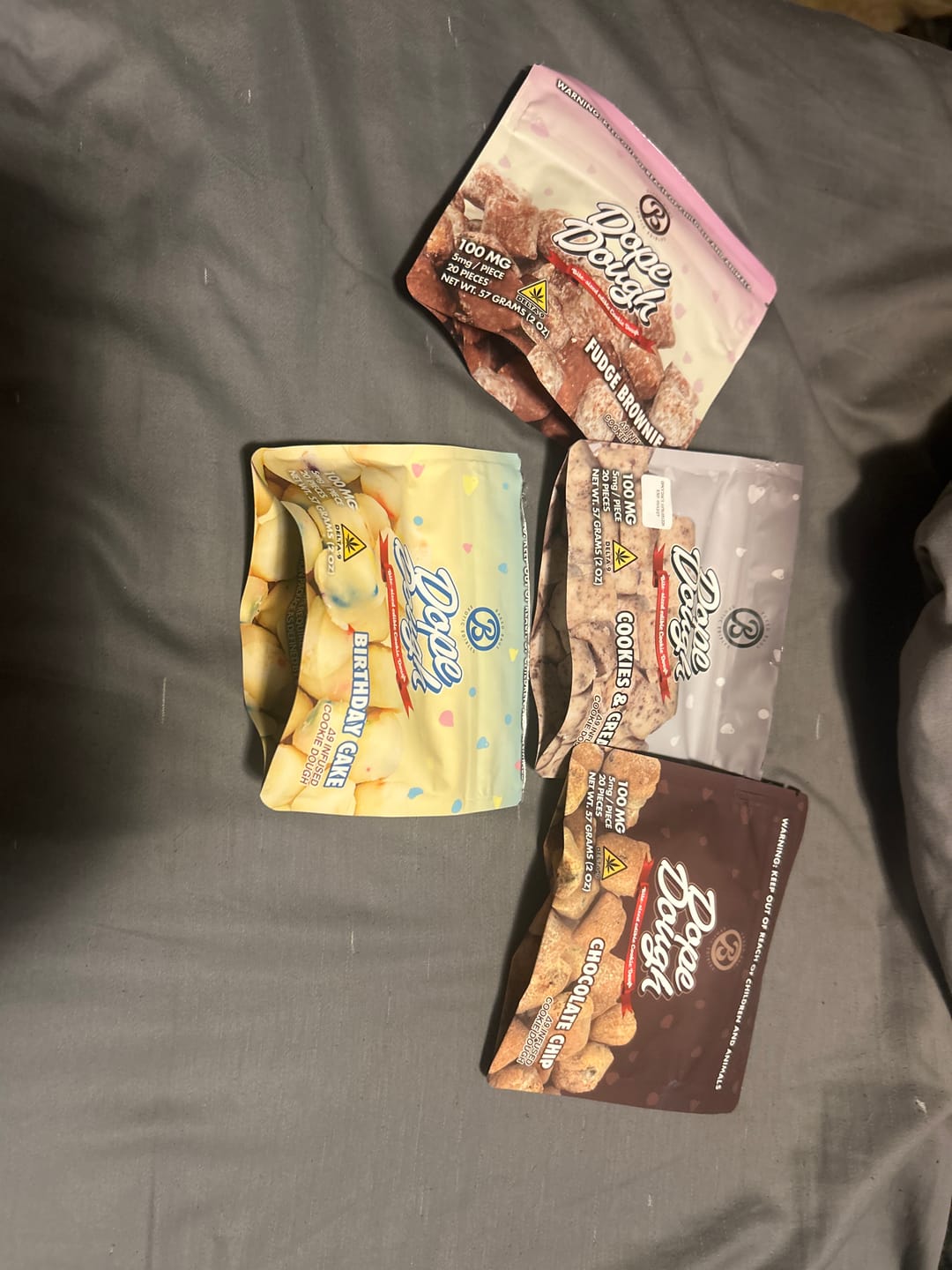 Customer photo review of DOPE DOUGH - VARIETY PACK