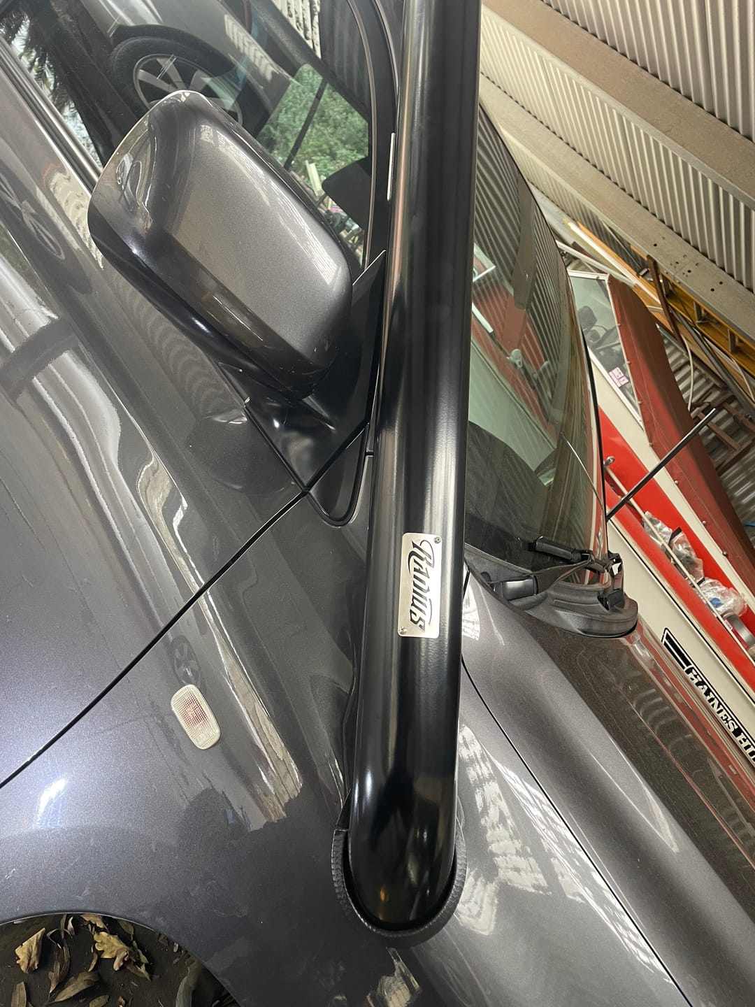 Customer photo review of Stainless Snorkel to suit Toyota 200 Series Landcruiser 4" Short Entry LC200