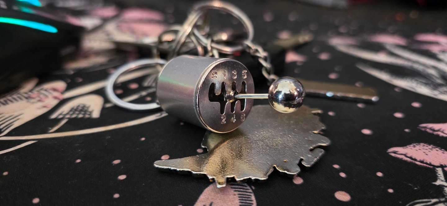 Customer photo review of MANUAL KEYCHAIN