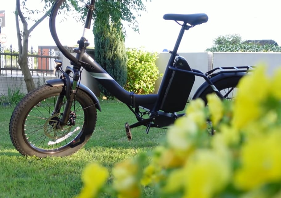 Customer photo review of Touroll S3 Folding Fat Tire Electric Bike