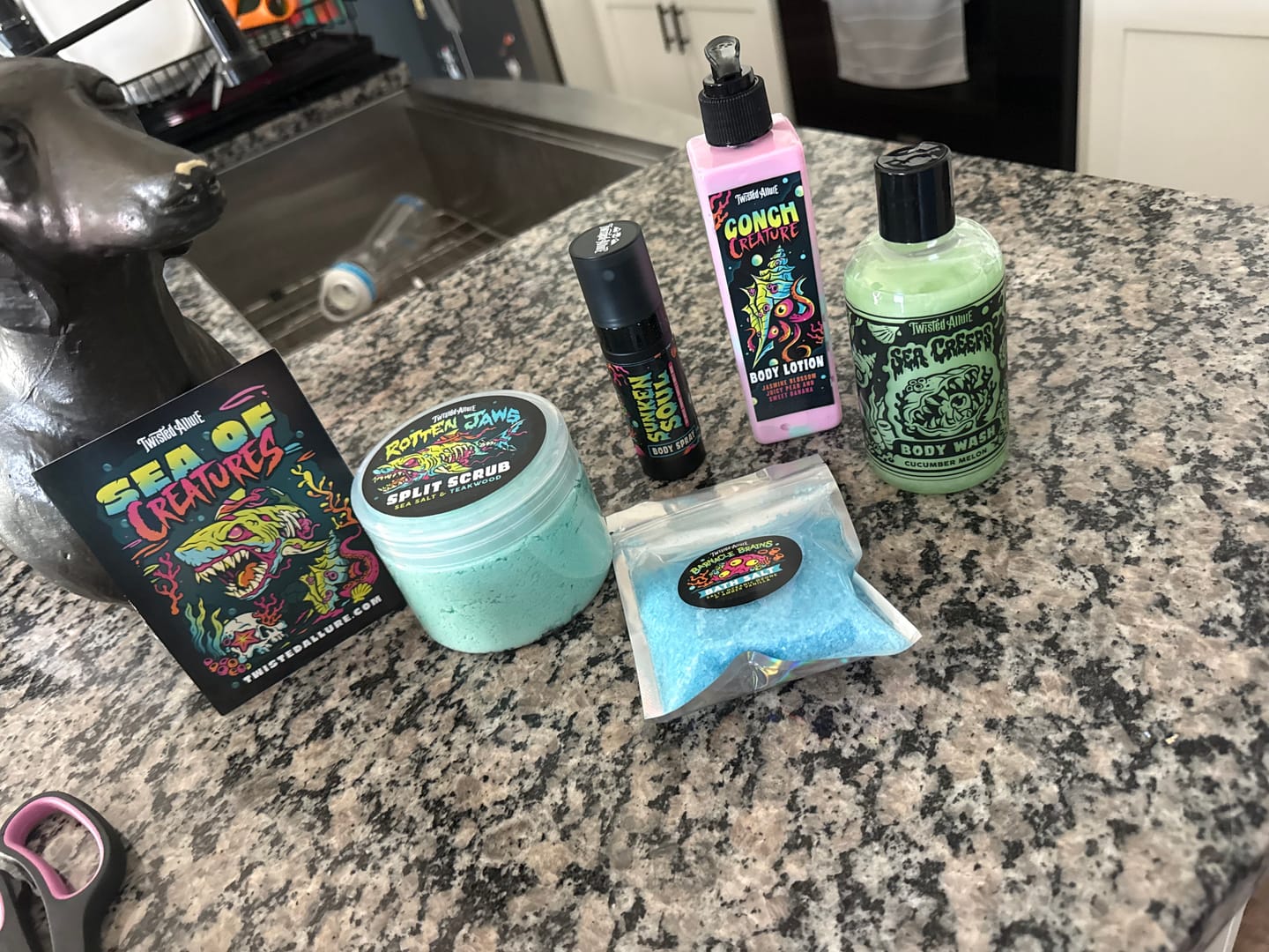 Customer photo review of Monthly Subscription Box