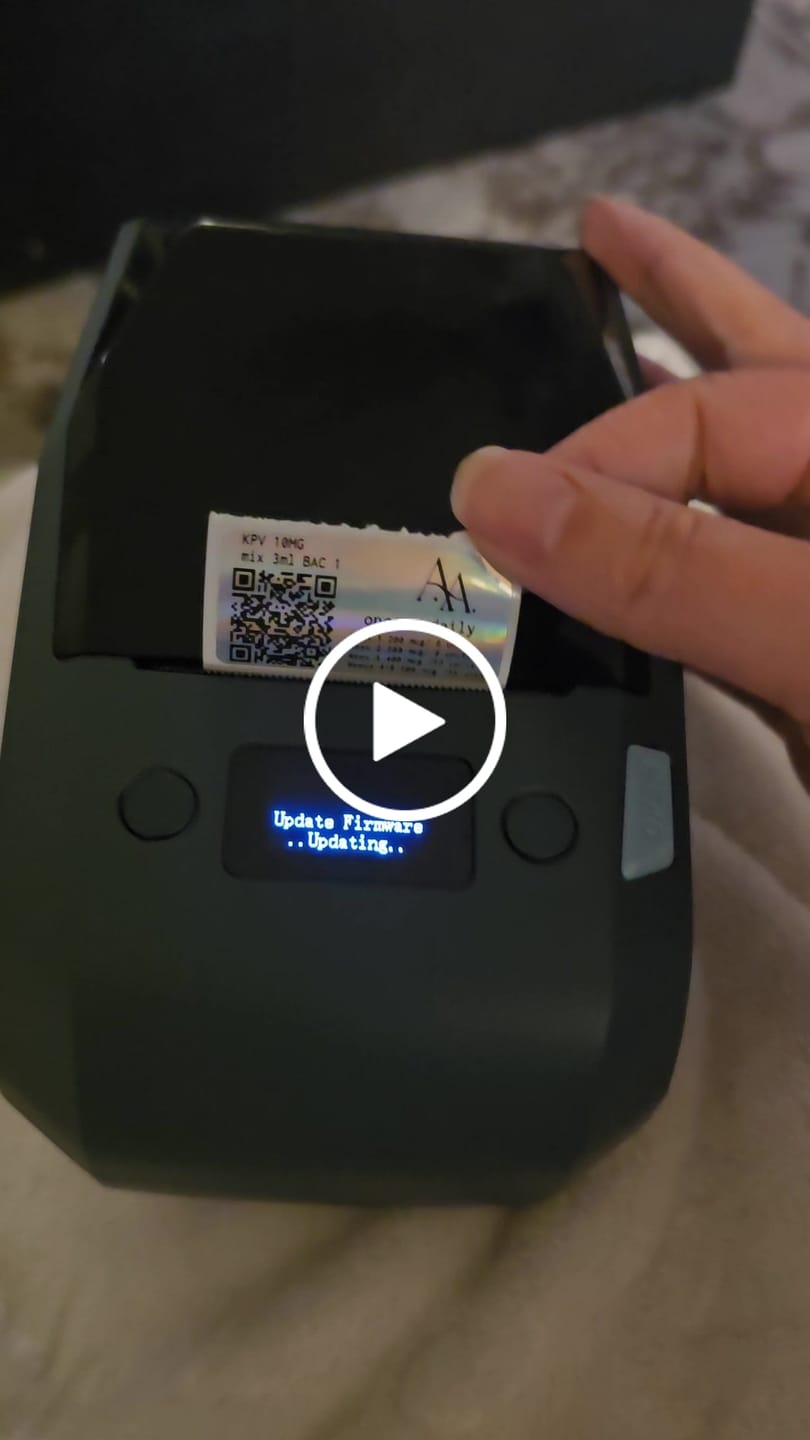 Customer video review of NIIMBOT M2 Thermal Transfer Label Maker, Smart Color Printing with Phones & PC for Office, Outdoor Equipment