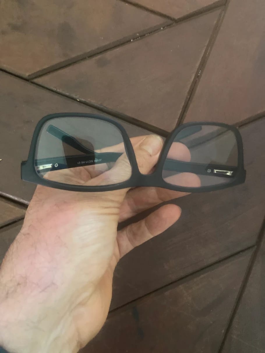 Customer photo review of Óculos de Grau Thrust