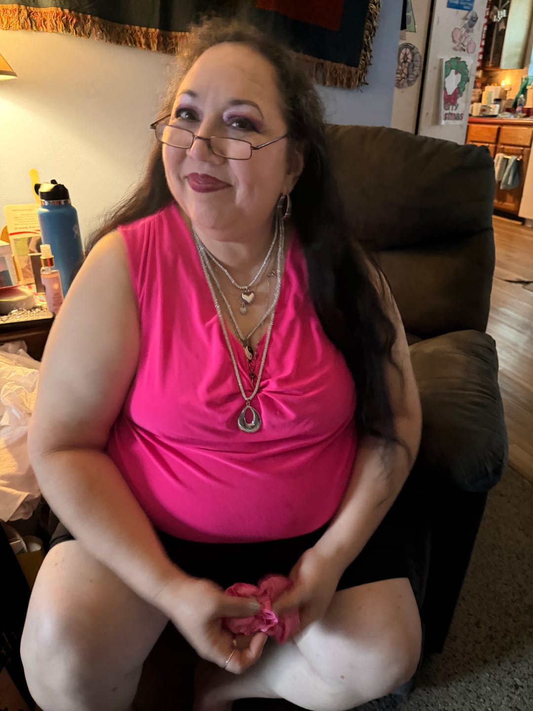 Customer photo review of 90s Set - Trio Necklace