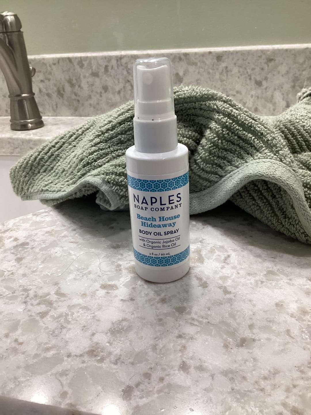 Customer photo review of Beach House Hideaway Body Oil Spray 2 oz