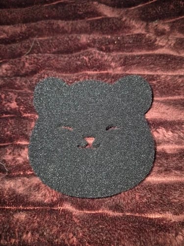 Customer photo review of FluffCatcher — Reusable Pet Hair Remover for Laundry