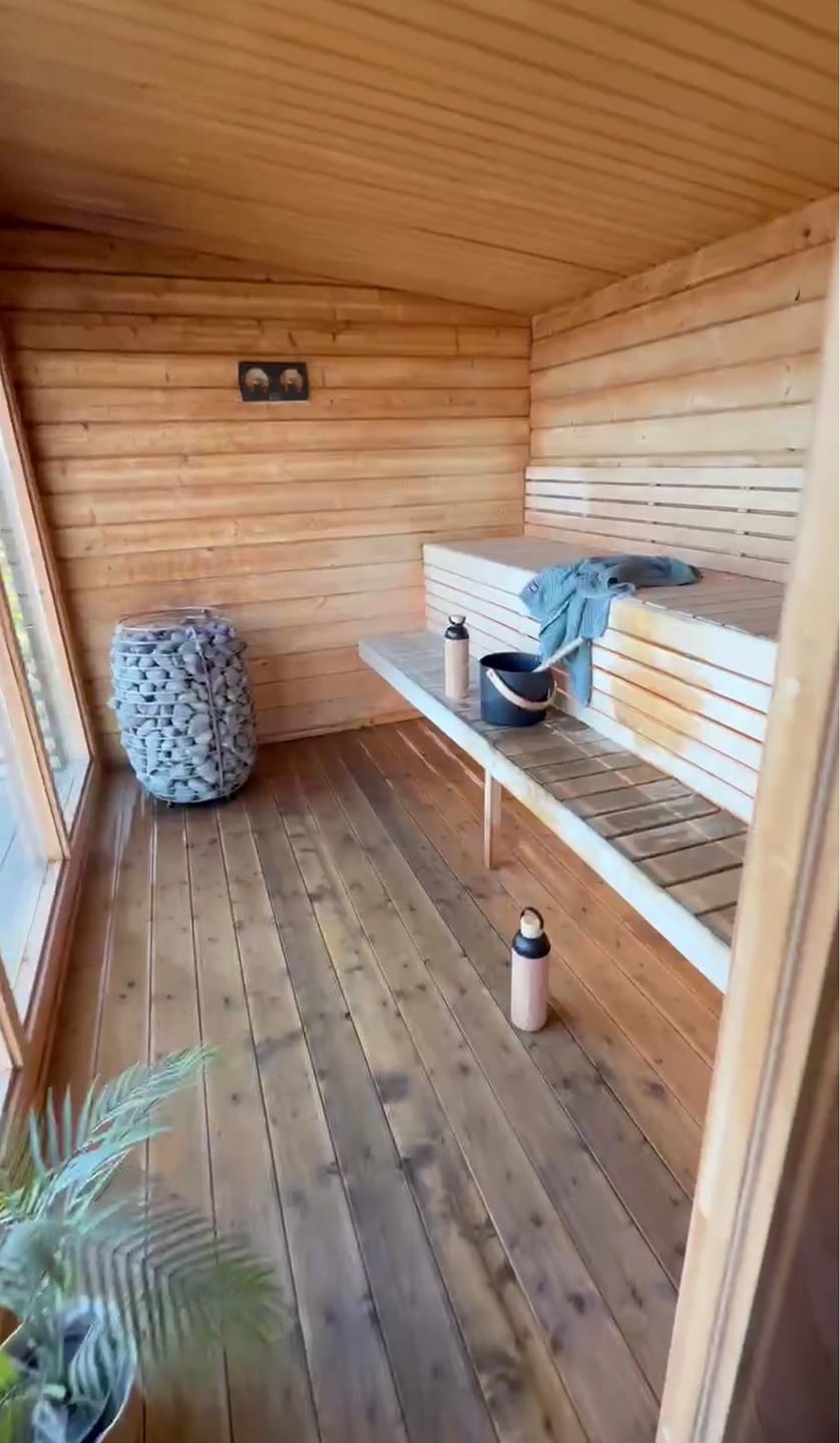 Customer photo review of Sauna hatt - 100% Merino Ull