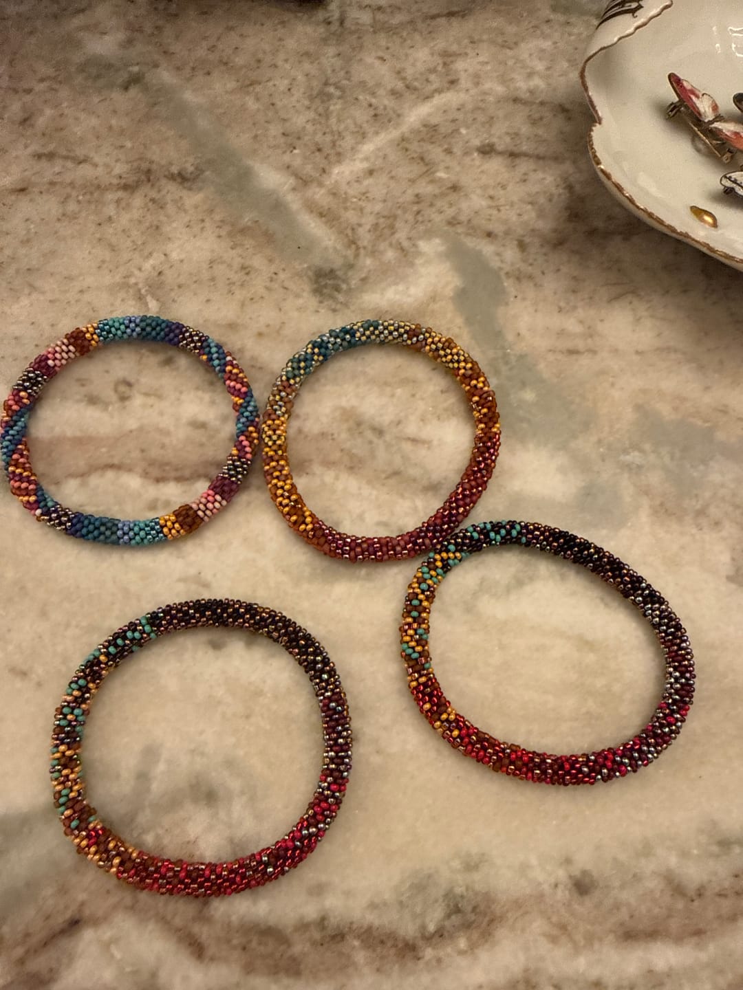 Customer photo review of 70's Vintage Jewel Toned Ombré
