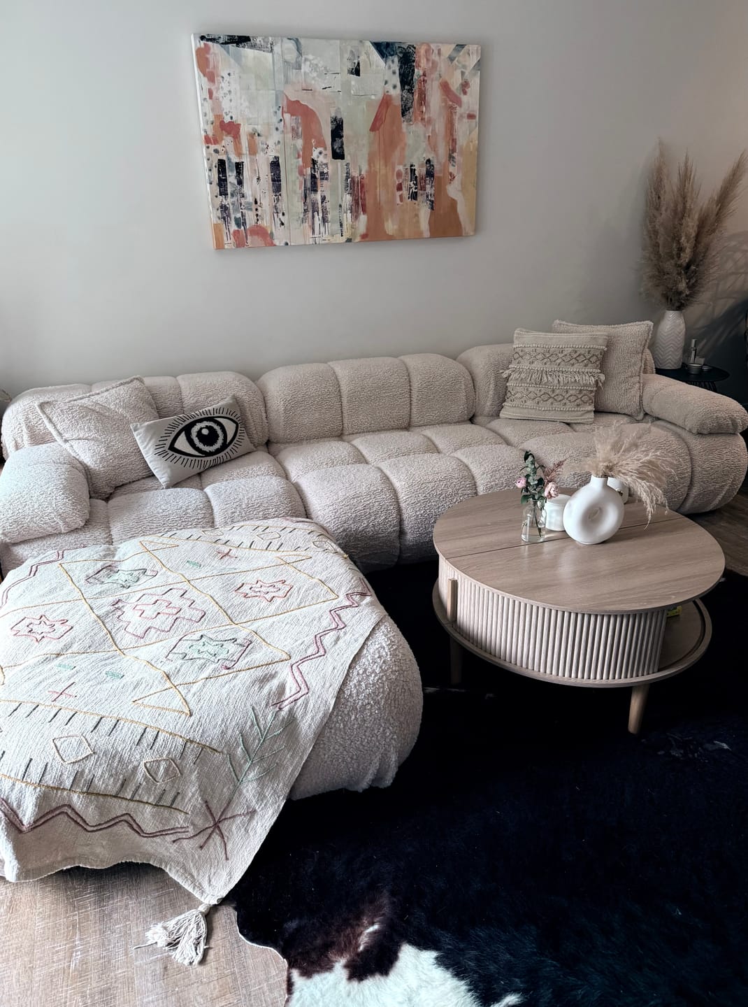 Customer photo review of Marshbello Sectional