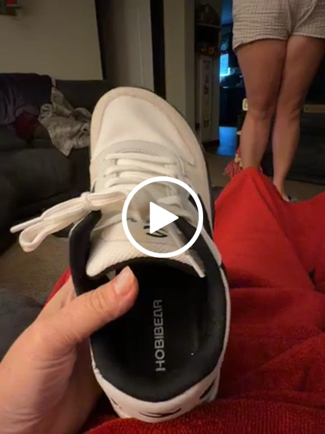 Customer video review of Hareball - Wide Toe Sneakers