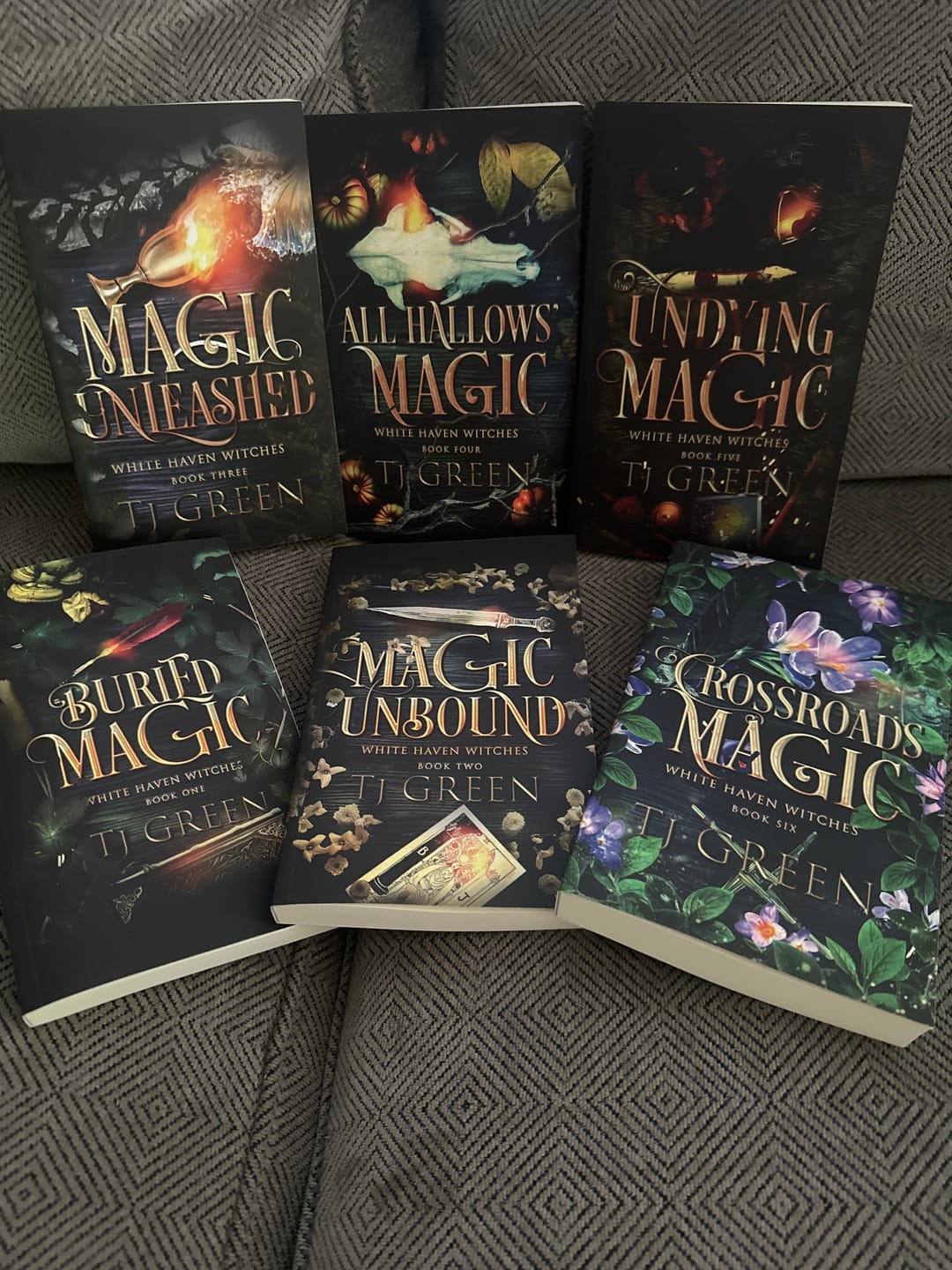 Customer photo review of White Haven Witches Books 1-6 (PAPERBACK BUNDLE)