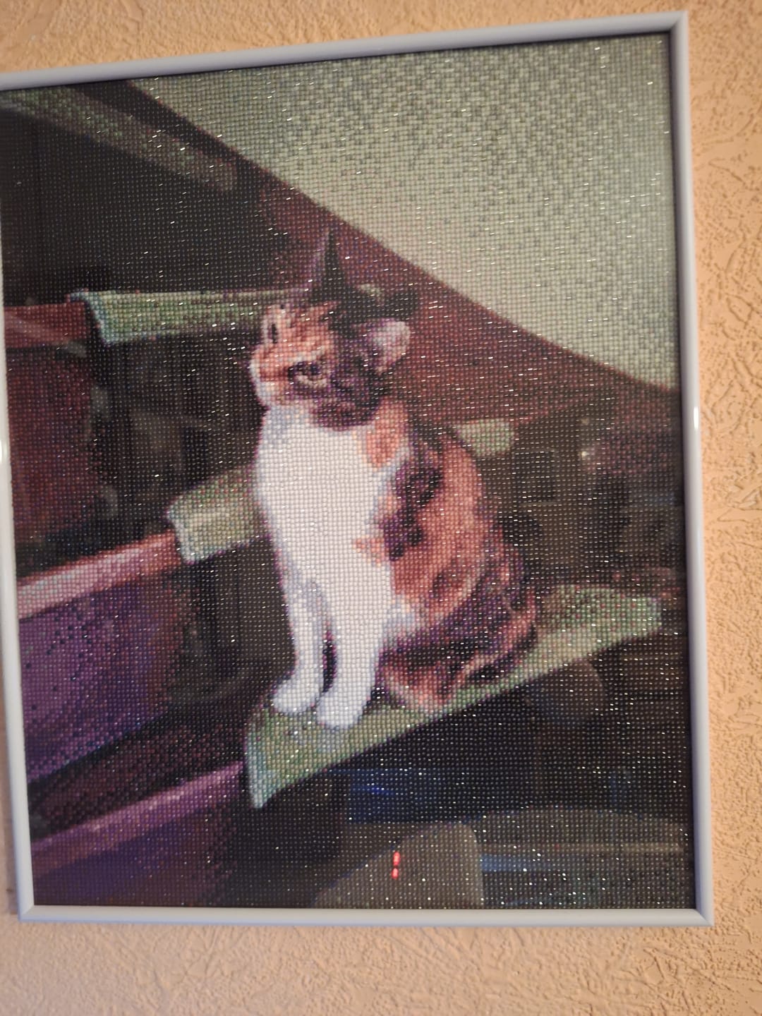 Customer photo review of Eigen Foto Diamond Painting