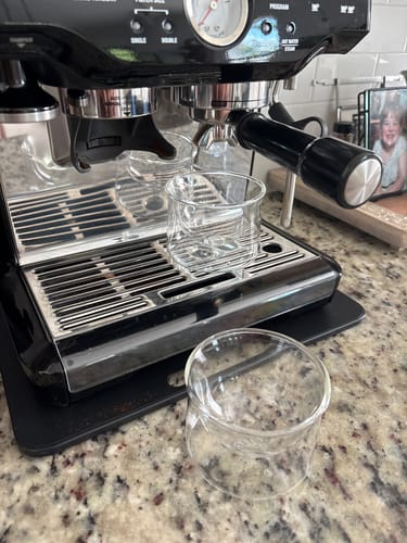 Customer photo review of FLUR Latte Glasses