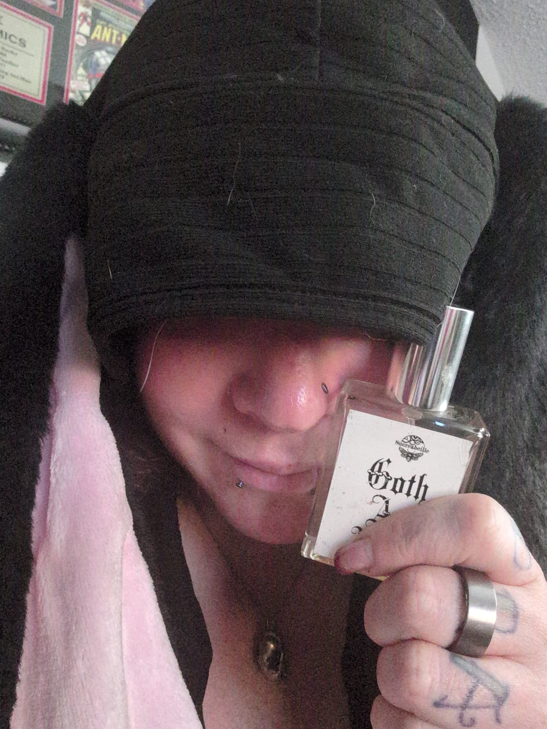 Customer photo review of Goth as Fuck