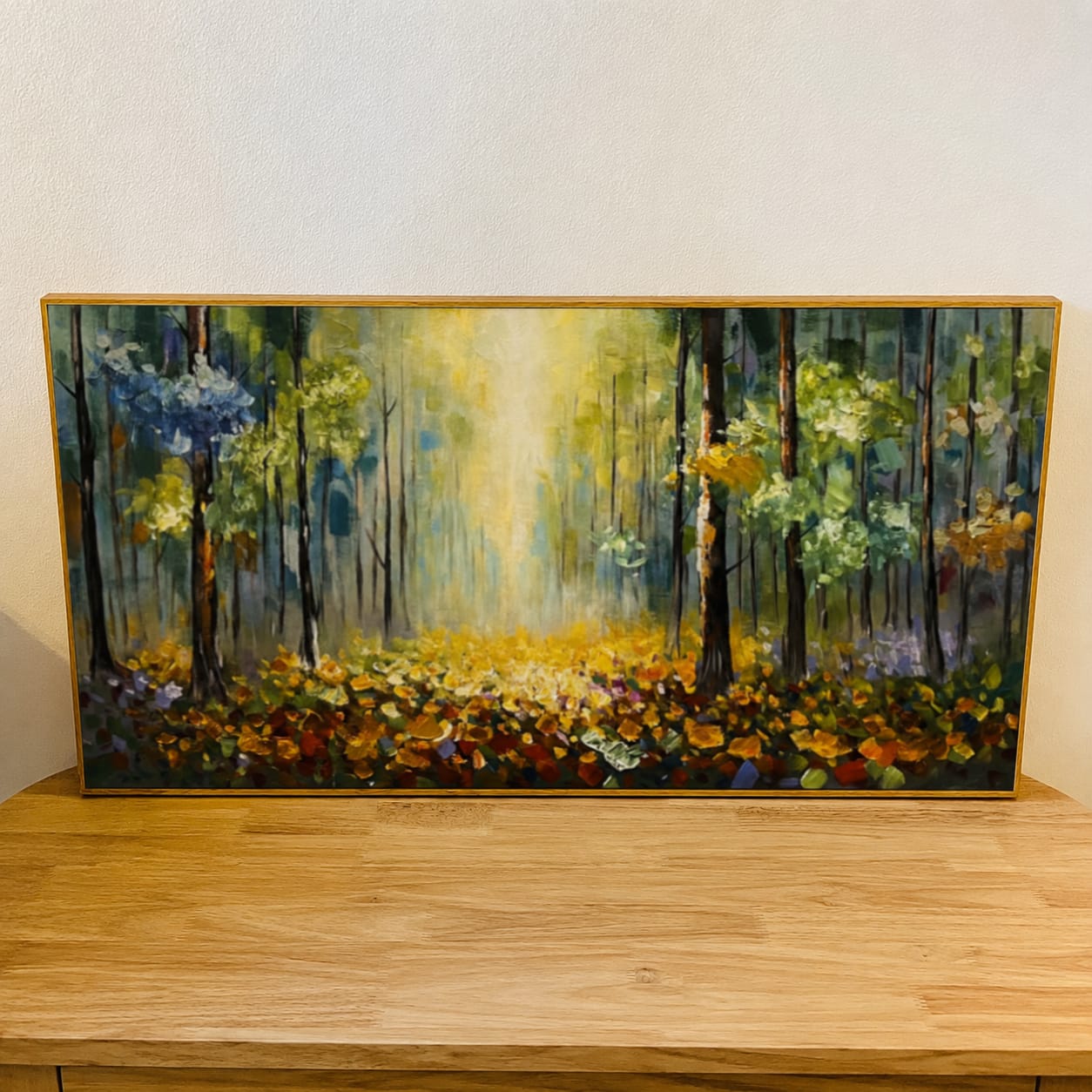 Customer photo review of Colorful Landscape Abstract Wall Art #AP046