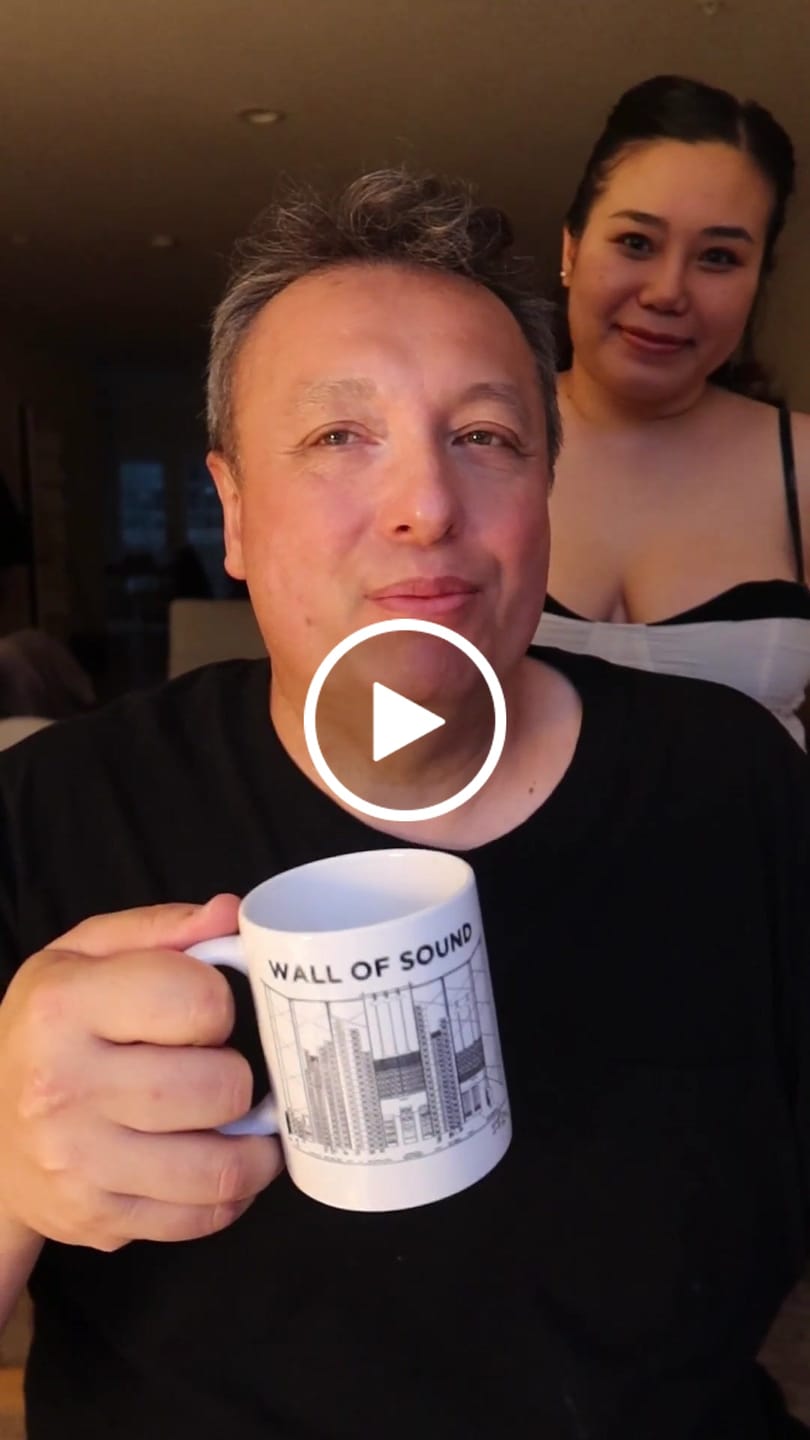 Customer video review of Big Steve Wall of Sound White glossy mug