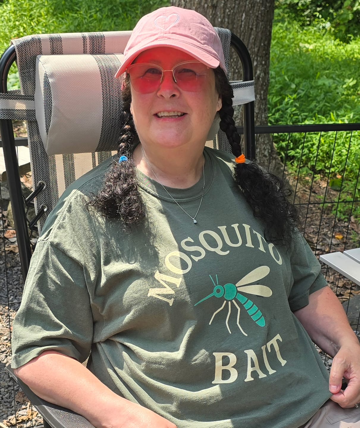 Customer photo review of Classic Mosquito Bait T-Shirt
