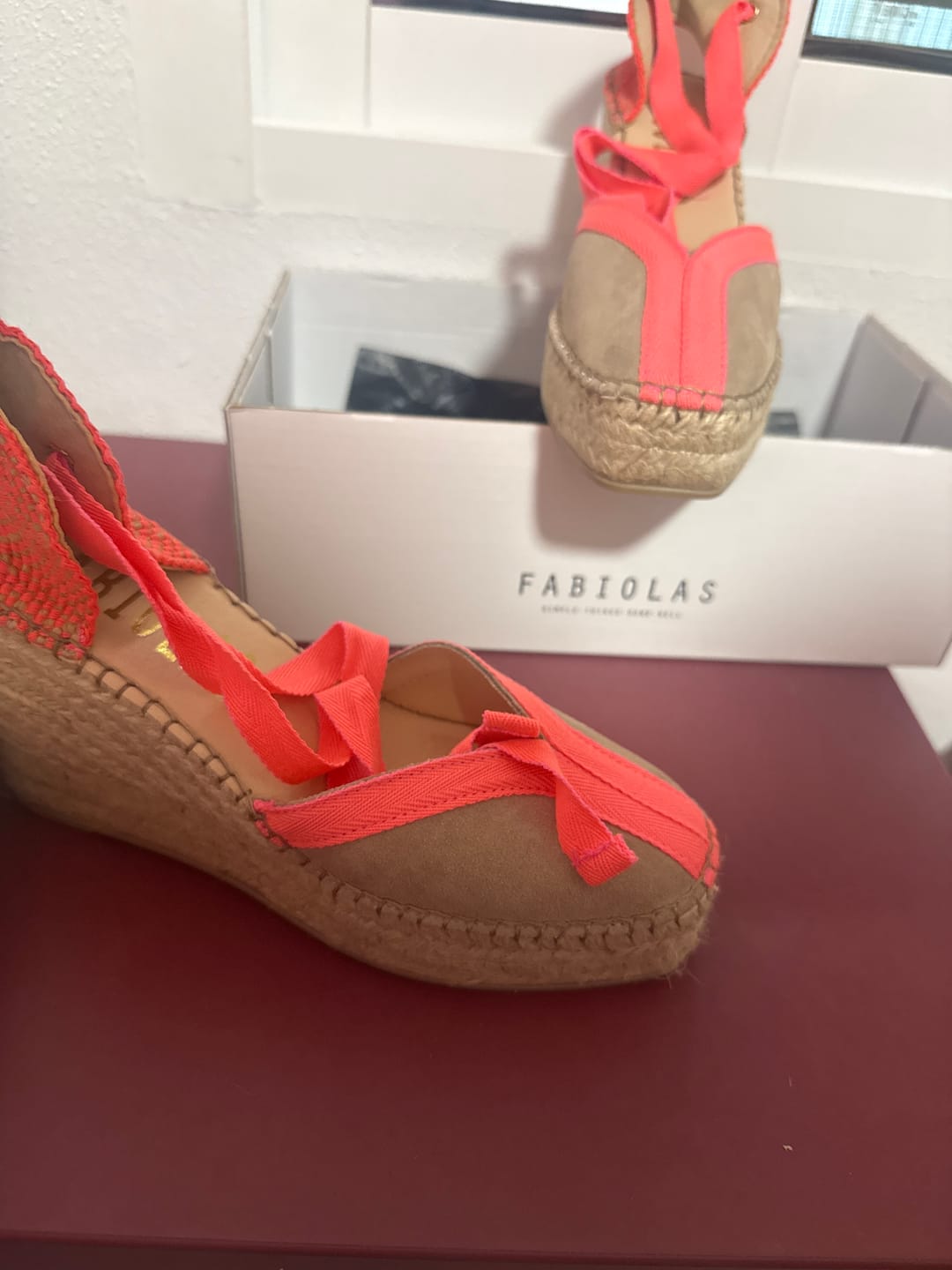 Customer photo review of Alpargata Mara Fucsia