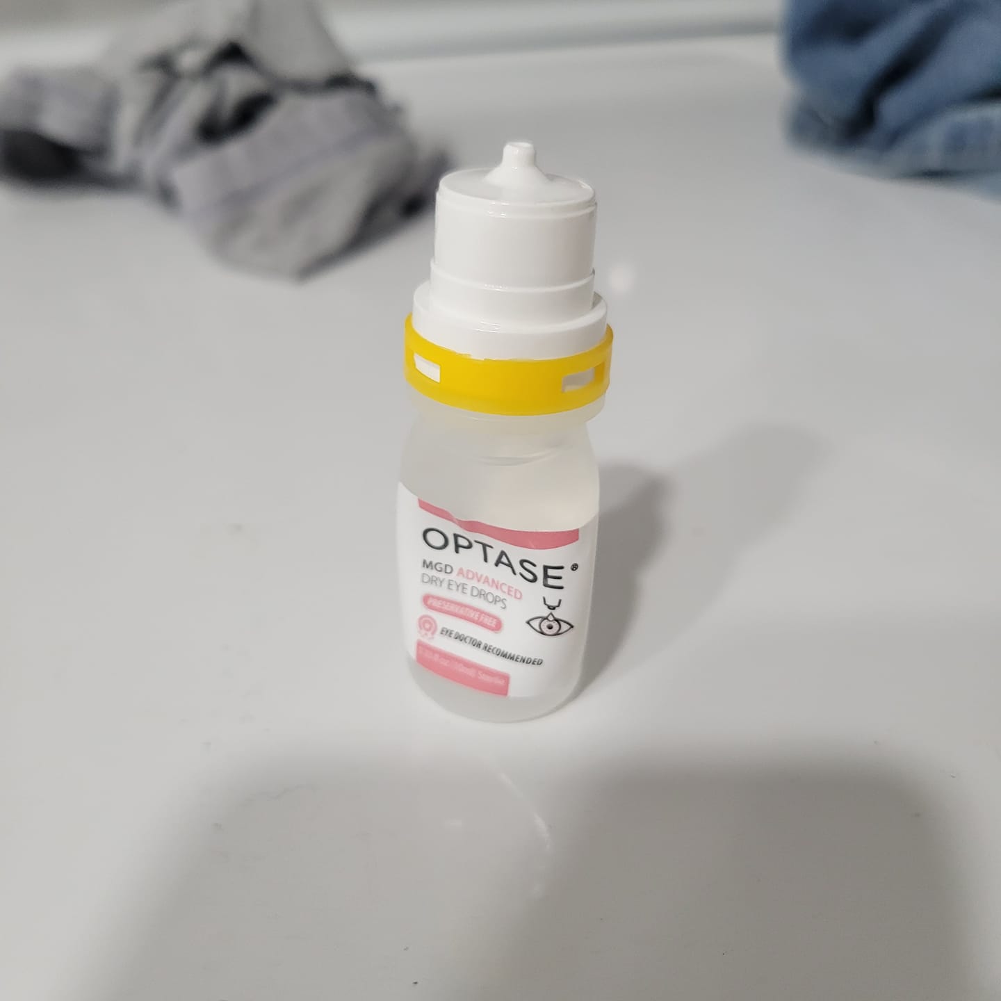 Customer photo review of OPTASE® MGD Advanced Preservative Free Dry Eye Drops